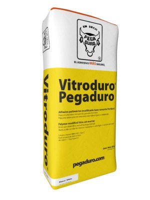 Vitroduro Pegaduro® blanco 20 KG.
